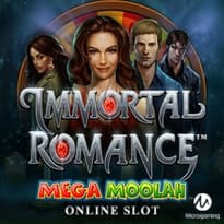 Immortal Romance Mega Moolah Logo
