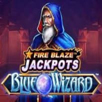 Fire Blaze: Blue Wizard Logo
