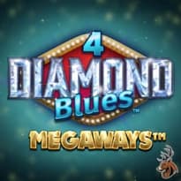 4 Diamond Blues Megaways Logo