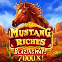 Mustang Riches Logo