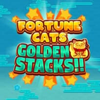 Fortune Cats Golden Stacks Logo