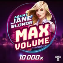 Agent Jane Blonde Max Volume Logo