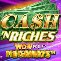 Cash 'N Riches WOWPOT! Megaways Logo